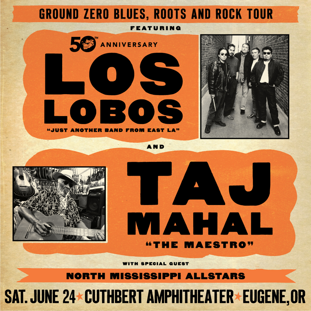 Los Lobos / Taj Mahal | Roseland Theater PDX