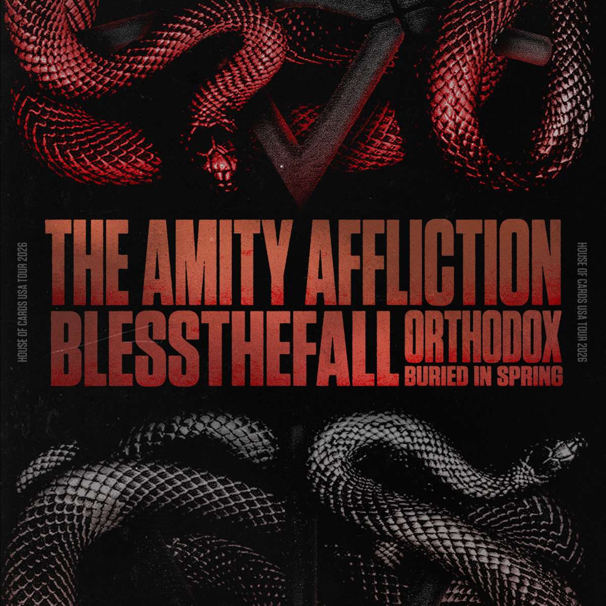 The Amity Affliction: HOUSE OF CARDS 2026