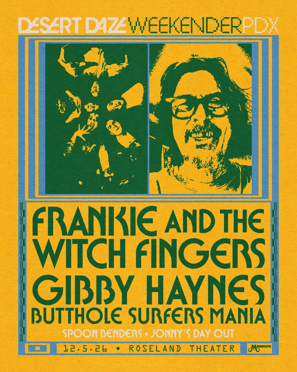 Frankie and the Witch Fingers + Gibby Haynes: Butthole Surfer Mania
